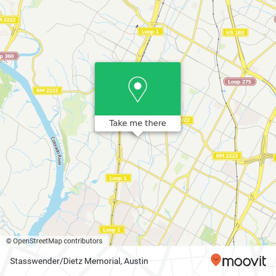 Mapa de Stasswender/Dietz Memorial