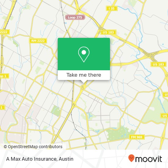 Mapa de A Max Auto Insurance