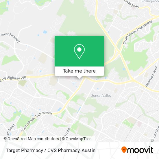 Target Pharmacy / CVS Pharmacy map