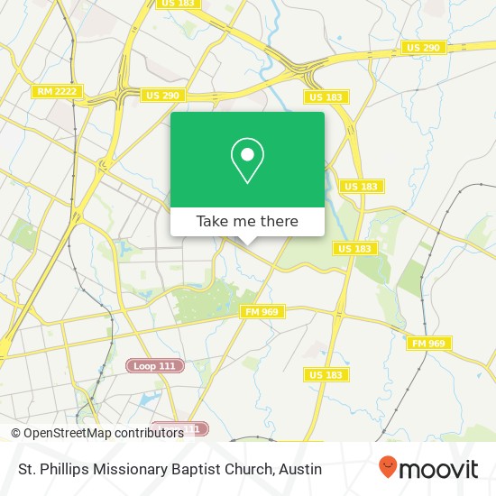 Mapa de St. Phillips Missionary Baptist Church