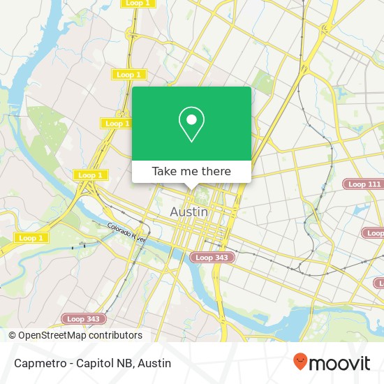Mapa de Capmetro - Capitol NB