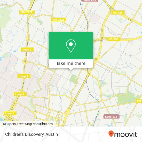 Mapa de Children's Discovery