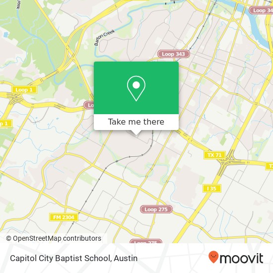 Mapa de Capitol City Baptist School