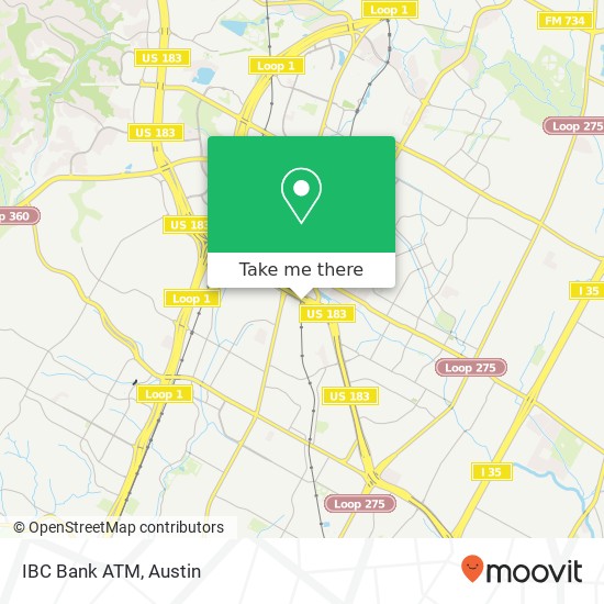 IBC Bank ATM map