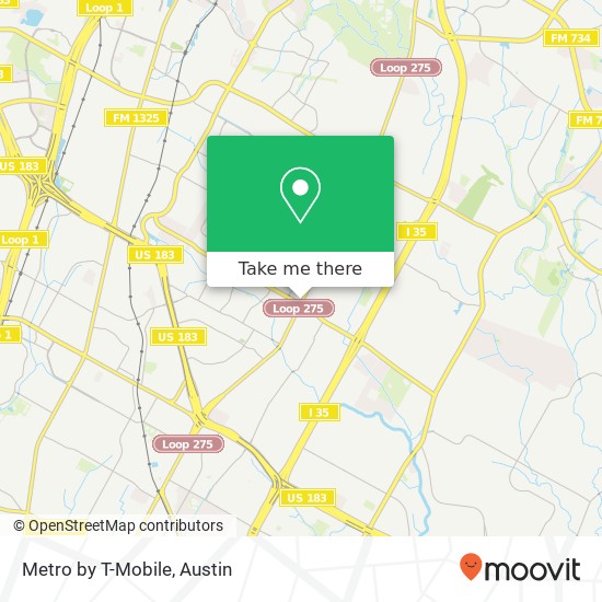 Metro by T-Mobile map