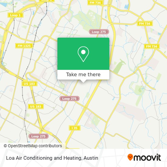 Loa Air Conditioning and Heating map