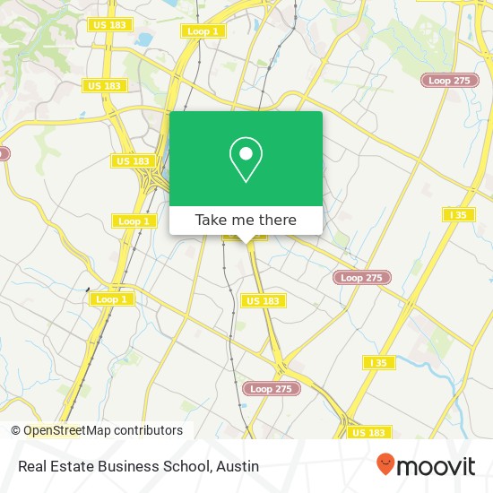 Mapa de Real Estate Business School