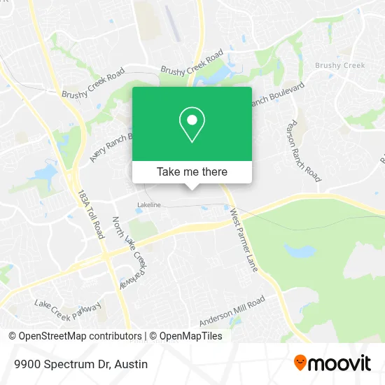 9900 Spectrum Dr map