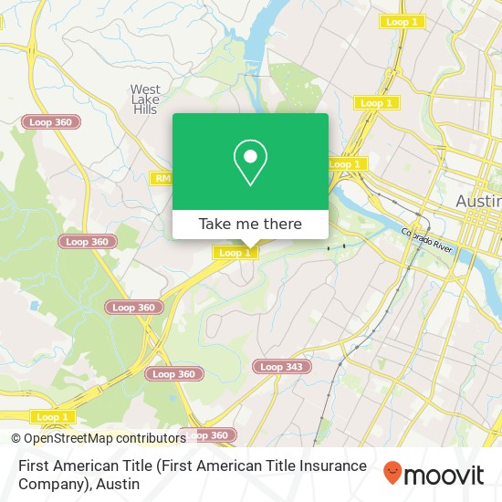 First American Title (First American Title Insurance Company) map