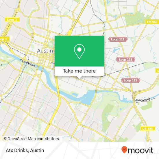 Mapa de Atx Drinks