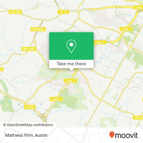 Mattress Firm map