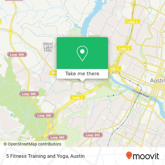 5 Fitness Training and Yoga map