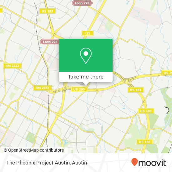 Mapa de The Pheonix Project Austin