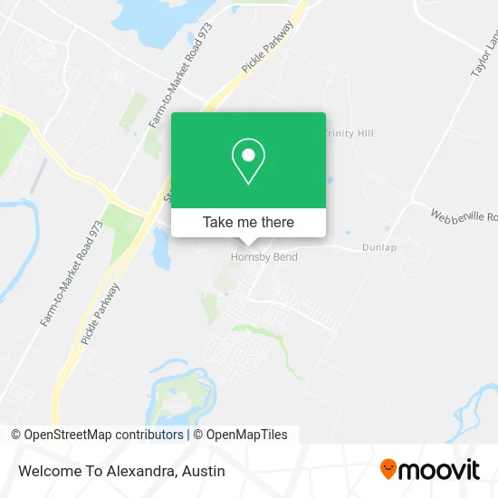 Welcome To Alexandra map