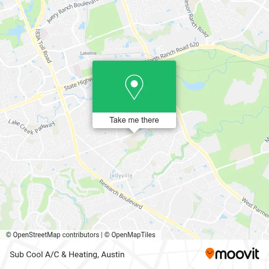 Sub Cool A/C & Heating map
