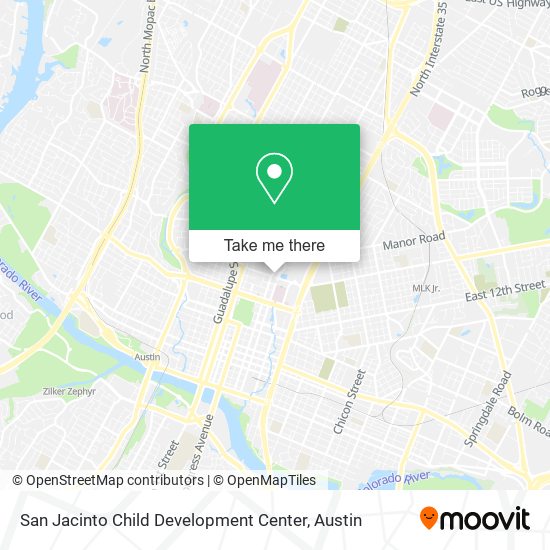San Jacinto Child Development Center map