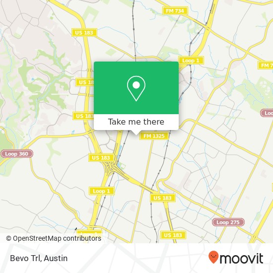 Bevo Trl map