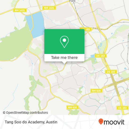 Mapa de Tang Soo do Academy