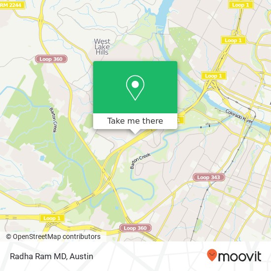 Mapa de Radha Ram MD