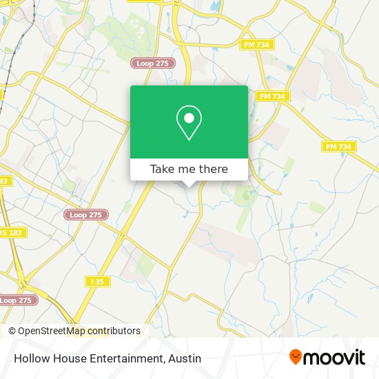 Hollow House Entertainment map