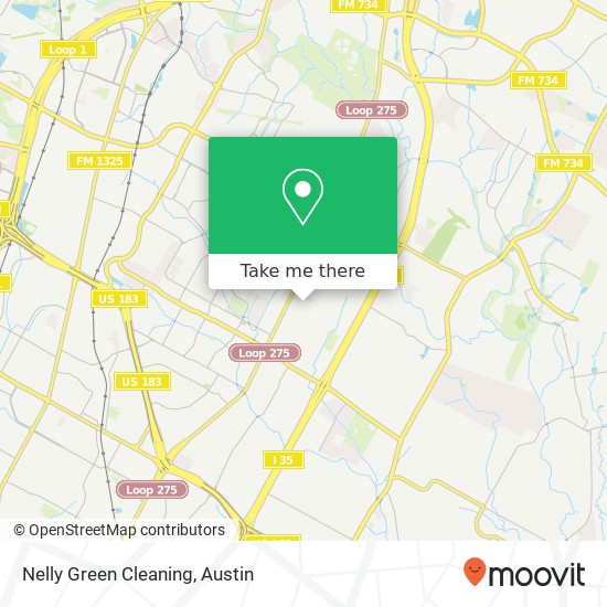 Mapa de Nelly Green Cleaning