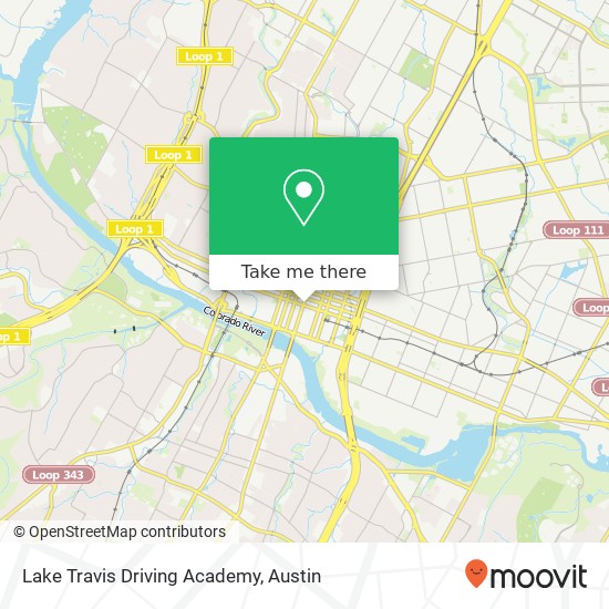 Mapa de Lake Travis Driving Academy