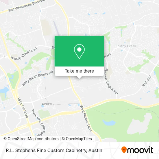 R.L. Stephens Fine Custom Cabinetry map