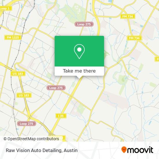 Raw Vision Auto Detailing map