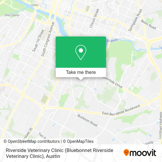 Riverside Veterinary Clinic map