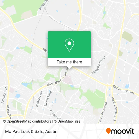 Mapa de Mo Pac Lock & Safe