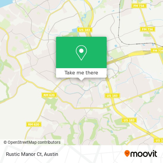 Mapa de Rustic Manor Ct
