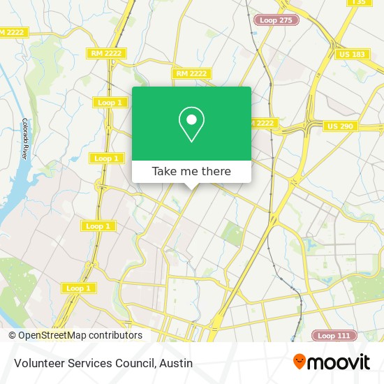 Mapa de Volunteer Services Council