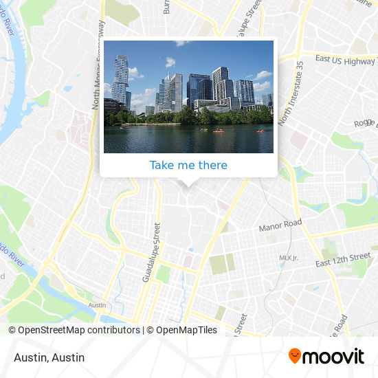 Mapa de Austin