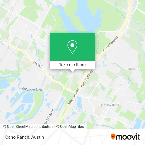 Cano Ranch map