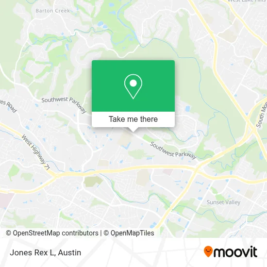 Jones Rex L map