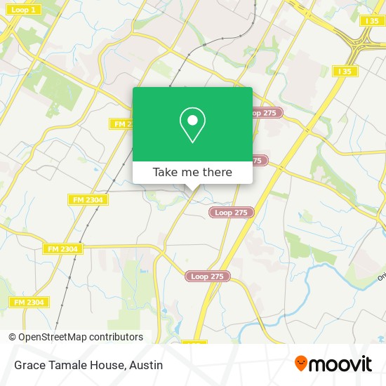 Mapa de Grace Tamale House