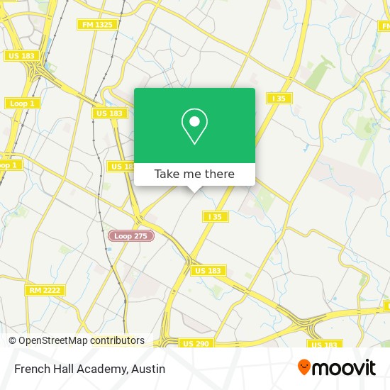 Mapa de French Hall Academy