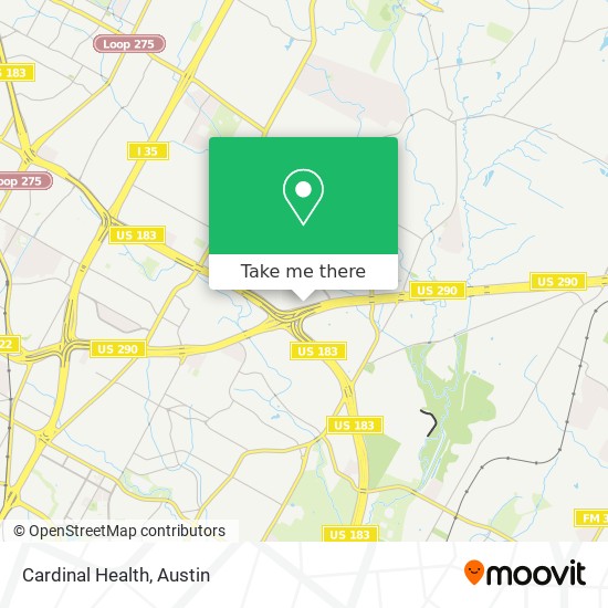 Cardinal Health map