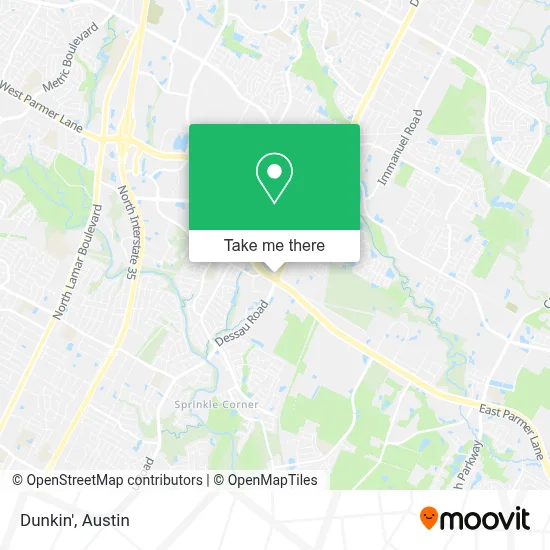 Dunkin' map