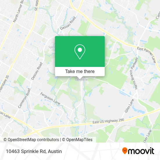 10463 Sprinkle Rd map
