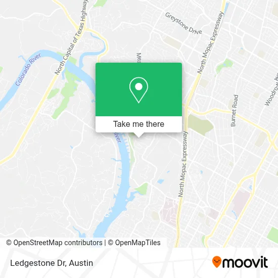 Ledgestone Dr map