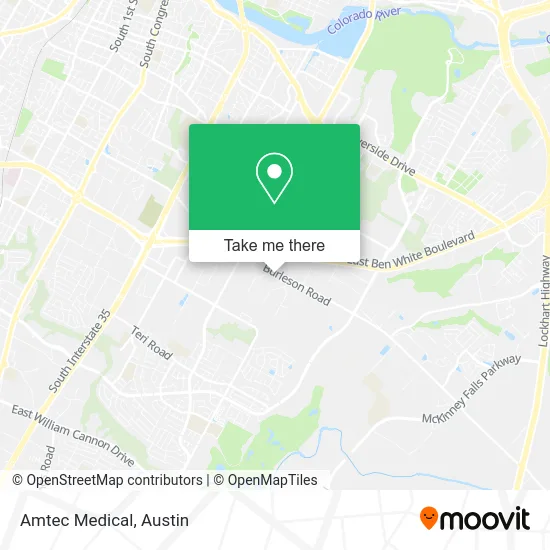 Mapa de Amtec Medical