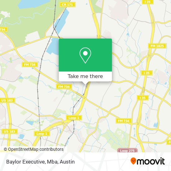 Mapa de Baylor Executive, Mba