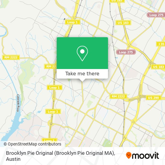 Brooklyn Pie Original map