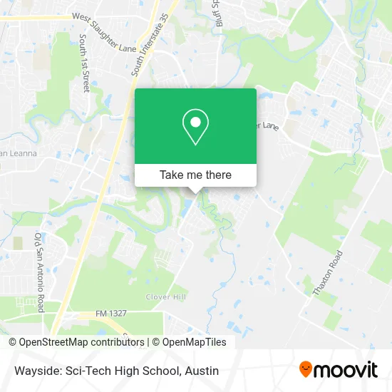 Wayside: Sci-Tech High School map