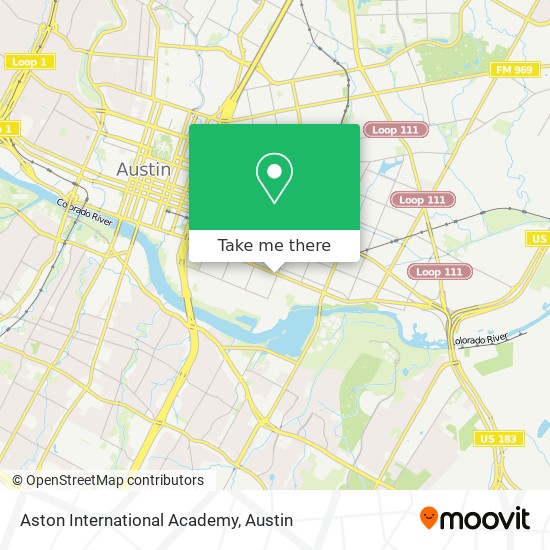 Mapa de Aston International Academy