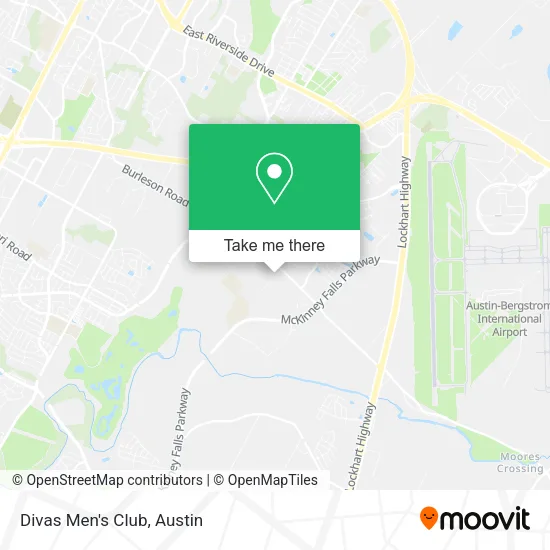 Mapa de Divas Men's Club