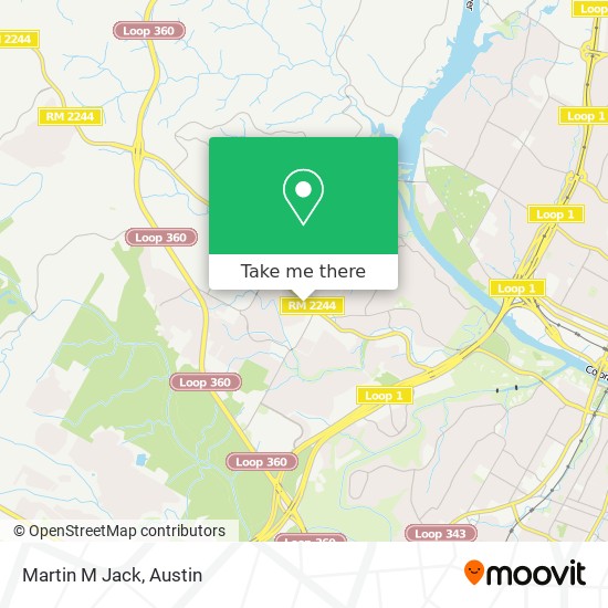 Mapa de Martin M Jack