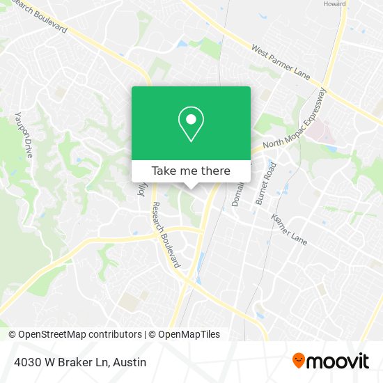 4030 W Braker Ln map