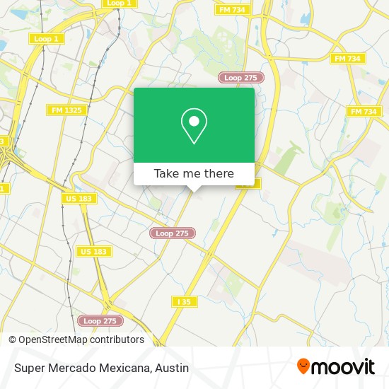 Super Mercado Mexicana map